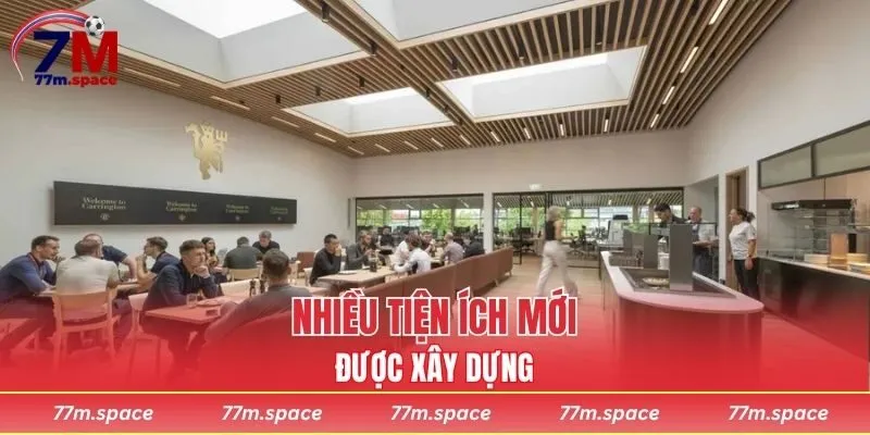 Nhiều tiện ích mới được xây dựng